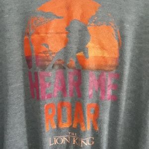 Disney Lion King Front Tie Sweatshirt